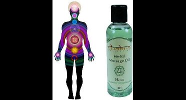 Massageolie 4e Chakra Hart Anahata