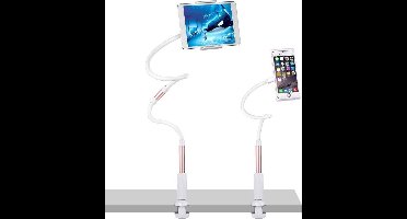 Tablet en Telefoon Houder Statief - Standaard Tafel Bed Houder voor Smartphone, GSM, Telefoon, Tablet en Console