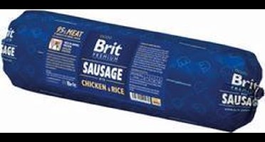 Brit worst kip/rijst