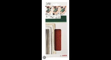 Bosch 10-delige schuurbladset voor vlakschuurmachines 93 x 230 mm geperforeerd - korrel 60