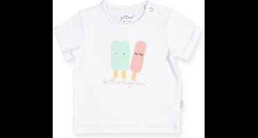 Jollein Meisjes Shirt - Happy Icecream - Maat 50/56