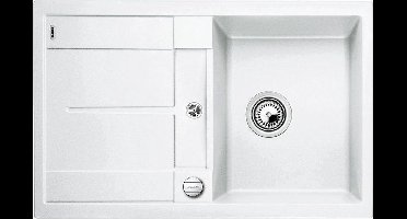Blanco Metra 45 S manueel vlakbouw wit 519083 spoelbak
