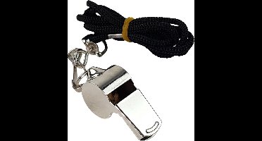 Tunturi Scheidsrechtersfluit - Scheidsrechtersfluitje - Scheidsrechter fluit - Chroom - Groot