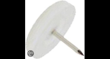 Gijnagel Kunststof - Wit - 20 mm - 8 Stuks