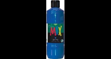 Plakkaatverf - Donkerblauw - Milieuvriendelijk - Matt - Greenspot - 500 ml - Waterbasis - Uitstekende Dekking - Voor Papier, Karton en Hout - Droogt Snel en Gemakkelijk Verwerkbaar