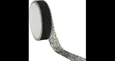 Honeycomblint Zwart 25 mm / 20 mtr.