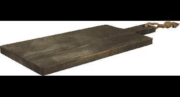 Gusta® | Acacia Serveerplank 48x19cm Zwart