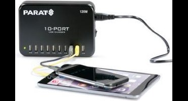 Parat 990.559-999 1.2m USB A Lightning Zwart mobiele telefoonkabel