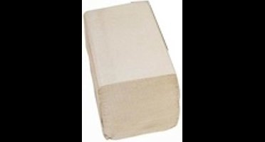 Euro Products Handdoek Papier Z-vouw Naturel 23x25cm 250 St.