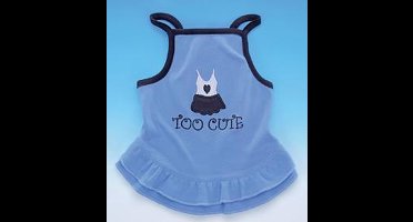 Nobby - Hondenjurk Too Cute - Blauw - 20 cm
