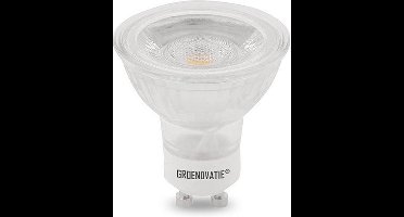 Groenovatie LED Spot GU10 Fitting - 3W - COB - 52x50 mm - Dimbaar - Warm Wit
