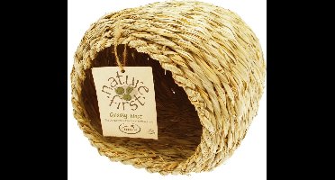 Happy Pet Grassy Nest - Nestplekje voor dieren - Bruin - 24 cm