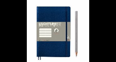 Leuchtturm1917 B6+ Paperback Notitieboek met zachte kaft lined Navy