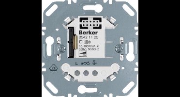 Berker 85421100 dimmer Monteerbaar Metallic