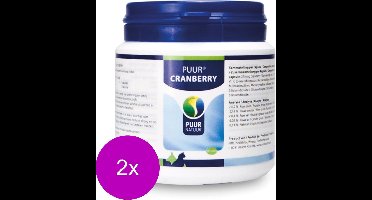 Puur Natuur Cranberry - Supplement - Blaas - Urine - 2 x 90 caps