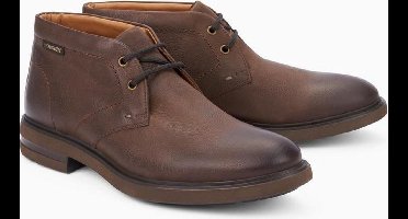 Mephisto OWEN nubuck lederen heren enkellaars donkerbruin  - Maat 39