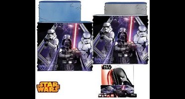 Star wars col / sjaal licht blauw