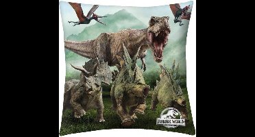 Jurassic World Life - Sierkussen - 40 x 40 cm - Multi