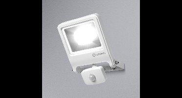 LEDVANCE Schijnwerper LED: voor muur, ENDURA FLOOD Sensor Warm wit / 3- W, 22-…24- V, stralingshoek: 12-, Warm wit, 3- K, body materiaal: aluminum, IP44