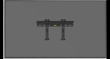 Cavus - WMF001 Ultra Slim TV Muurbeugel – Vaste Beugel voor 32” t/m 55” – Slechts 18 mm van de muur – Max. 45 kg – VESA tot 400x200