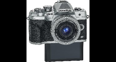 Olympus OM-D E‑M10 Mark IV - Systeemcamera + ED 14-42mm EZ lens - Zilver