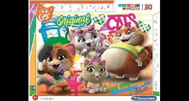 Clementoni Legpuzzel Katten Junior 38 X 30 Karton 30 Stuks