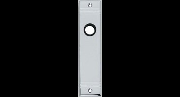 Ivana Economy Klikschild WC 63x8mm Geperst Aluminium F1 190x42mm