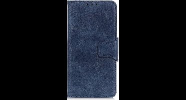 "Shop4 - Xiaomi Mi Note 10 Lite Hoesje - Book Case Cabello Blauw"