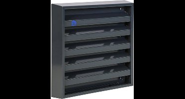 Muurrooster 165mm X 165mm Renson 431 RAL7016