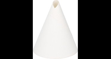 All Ride Trechters - 250 Stuks - Opvouwbaar - Papier - Wegwerp