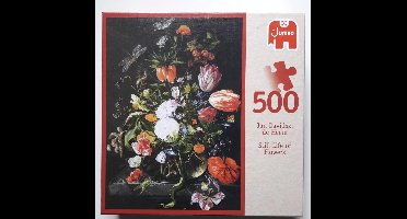 Jumbo Puzzel Still Life Of Flowers - Jan Davids. de Heem - Legpuzzel - 500 stuks