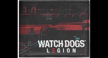 Watch Dogs Bifold portemonnee Legion Zwart