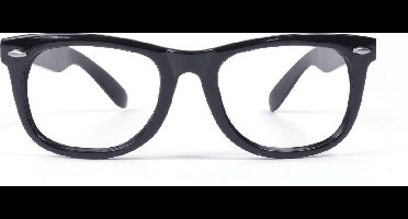 Bril zonder glas - Zwart montuur