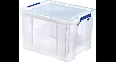 Bankers Box ProStore Plastic Opbergbox met deksel - 100% recyclebaar - veilig voor voedsel - 36L