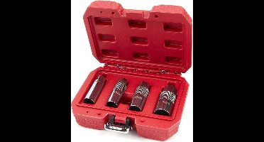 4 Delige 3/8" Bougiedoppenset