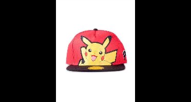 PokÃ©mon Snapback pet Pikachu PopArt Rood