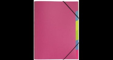Pagna orderportefeuille Funky School A4 PP 5 vakken.
