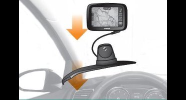 TOMTOM Navigatie dashboard docking station & Voeding - Volkswagen Golf 7 links op dashboard