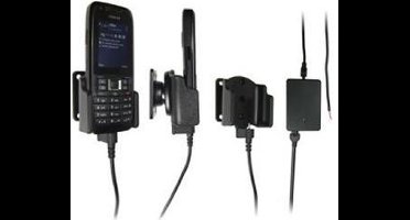 Brodit houder geschikt voor Nokia E51 Actieve houder met vaste voeding