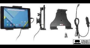 Universele Verstelbare Tablet Actieve houder met12V USB Plug 140-195mm