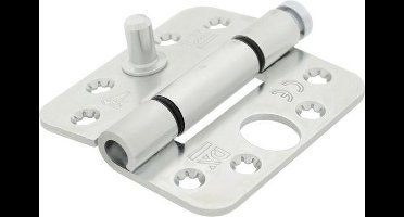 DX Glijlagerscharnier DK Rond Verzinkt 80x89x3mm