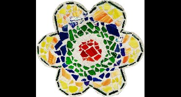 Milestones - Mozaiëk Stepping Stone Kit - Flower - 31cm