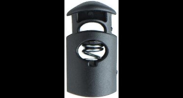 2x Bevestigingsclip met Veer voor paracord - 22mm ovaal