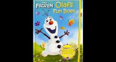 Disney Frozen - Olafs fun boek - Op avontuur met sneeuwpop Olaf in dit vriendenboek - speelboek