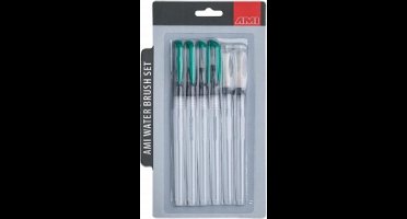 6 delige water brush set