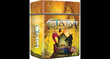 White Goblin Games - Claim Reinforcements: Maps Pocket - Kaartspel - 2 spelers - Handig meeneem blikje - Vanaf 10 jaar - Kaartspel met unieke facties