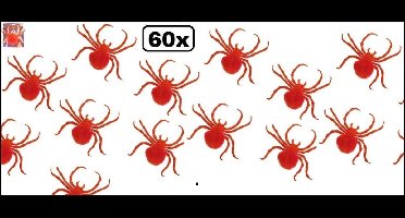 60x Horror spin oranje 18cm