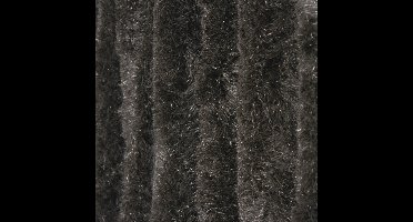 Wicotex - Kattenstaart - 100x240 cm - Zwart