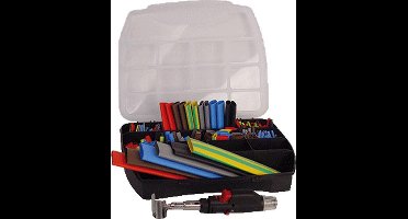 Cellpack 3C assortimentsdoos krimpkous en verbinder kleur met gereedschap (364672)