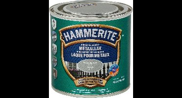 Hammerite Metaallak Zijdeglans - Grijs - 250 ml - 10 m²/l - Afwerkingslaag